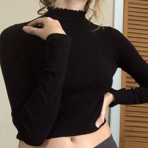 brandy melville turtleneck top